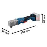 Акумулаторен ъглов ударен гайковерт Bosch PRO GRS 18V-330, 18 V, 4 Ah, 330 Nm, ½", с батерии, зарядно и куфар, 06019R9002 - Image 5