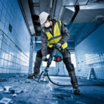 Акумулаторен перфоратор Bosch PRO GBH 18V-40, 18 V, 9 J, SDS max, с куфар, без батерия, 0611917200 - Image 5