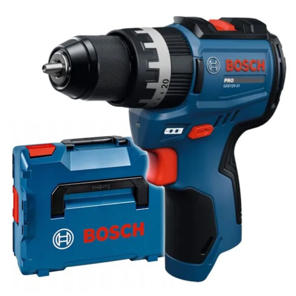 Акумулаторен ударен винтоверт Bosch PRO GSB 12V-31 06019S6101 без батерия с куфар