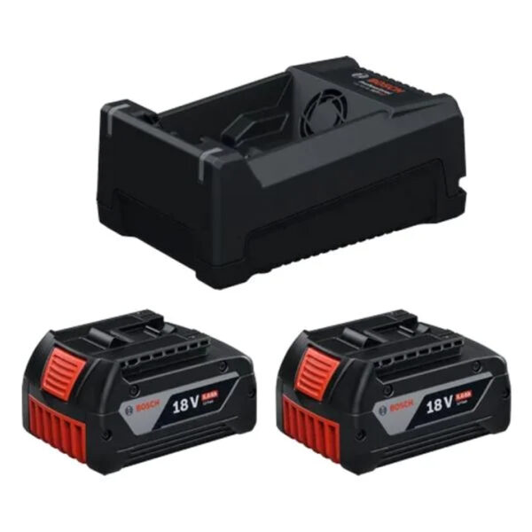 Bosch GBA 18V 5.0Ah Set 2 батерии и зарядно GAL 12V 18V 80 1600A03CH1