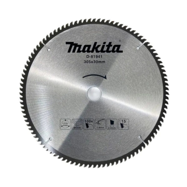 Диск с твърдосплавни пластини MAKITA 305/2.8/30 Z=100, D-81941