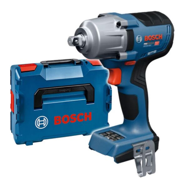 Акумулаторен ударен гайковерт Bosch PRO GDS 18V-450P, 18 V, 450 Nm, ½", с куфар, без батерия, 06019K4301
