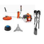 Моторен тример Husqvarna 535RX, 2.2 к.с., 49/30 см, с корда, диск и самар, 966628802