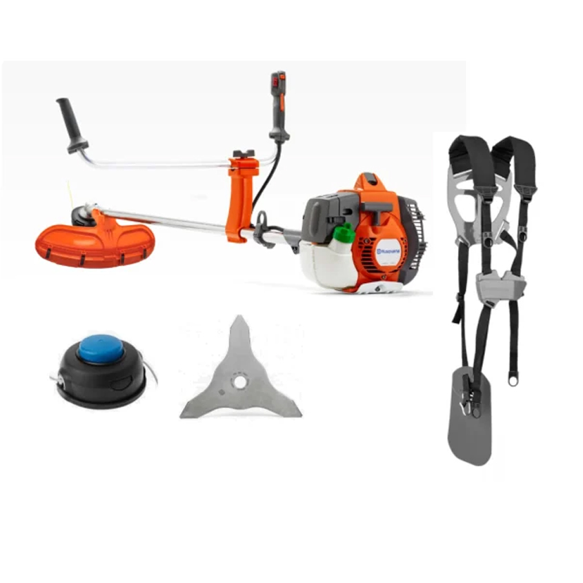 1102_0003_Layer 68 Моторен тример Husqvarna 535RX, 2.2 к.с., 49/30 см, с корда, диск и самар, 966628802 - Image 1
