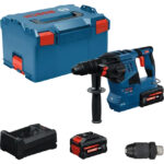 Акумулаторен перфоратор Bosch Professional GBH 18V-28F 0611921101 с батерии и зарядно